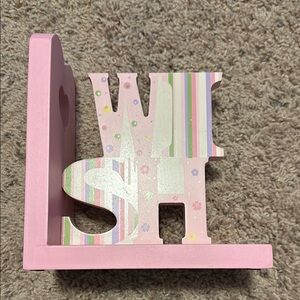Pink Decorative 'Wish' Bookend